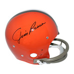Signed Replica Cleveland Browns Throwback Helmet // Jim Brown