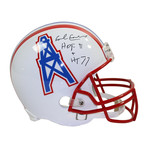 Earl Campbell Signed Houston Oilers Helmet