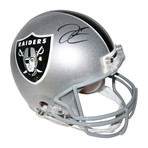 Derek Carr Signed Oakland Raiders Helmet