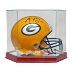 Glass Helmet Display Case