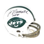 Joe Namath Signed NY Jets Helmet