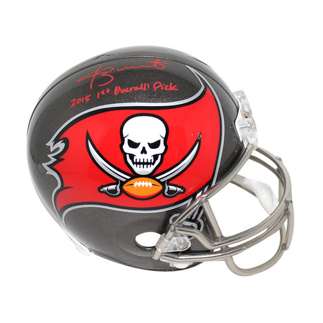 Jameis Winston Signed Tampa Bay Buccaneers Replica Helmet