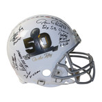 Multi-Signed Super Bowl 50 Authentic Helmet + Inscriptions