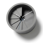 4th Dimension Wall Clock // Blue + Gray (5.91" Diameter)