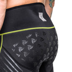 Neoprene Pants // Black + Yellow (M)