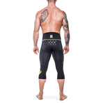 Neoprene Pants // Black + Yellow (M)