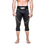 Neoprene Pants // Black + Yellow (M)