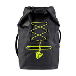 30L Drybag // Black + Yellow