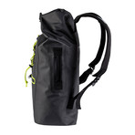 30L Drybag // Black + Yellow