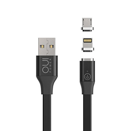 Magnetic Cable Apple + Micro USB // 2 Tips