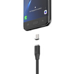 Magnetic Cable Micro USB + USB-C // 2 Tips