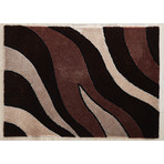 Aria // Brown (7'L x 5'W x 1"H)