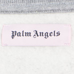 Palm Angels // Logo Crewneck Sweatshirt // Melange Gray (M)