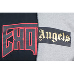 Palm Angels // Exoangels Hoodie Sweatshirt // Multicolor (XL)