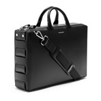 Treccia Grand Briefcase (Black)