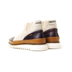 Zip Jogger // Brooklyn Boot // Chili + Canvas + Buff Tan (US: 10)