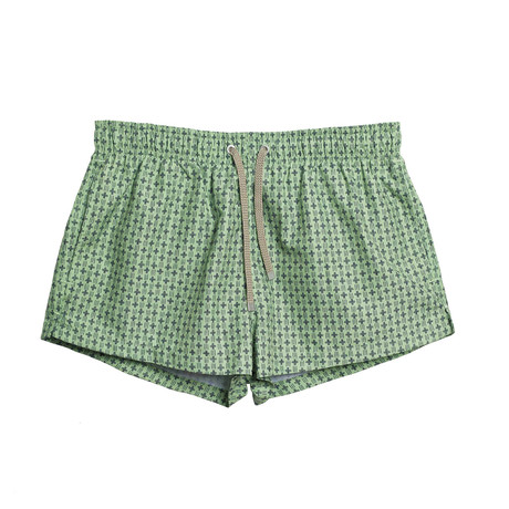 Short Trunk Swimwear // Field Of Crosses (L)