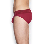 Hard Core Sport Brief // Bravado Red (XS)