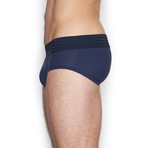 Hard Core Fly Front Brief // Flotilla Navy (XL)