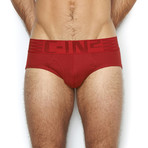 Hard Core Fly Front Brief // Salsa (M)