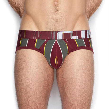 Spectrum Low Rise Brief // Cherry Pop Red (XS)