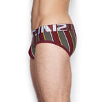 Spectrum Low Rise Brief // Cherry Pop Red (S)