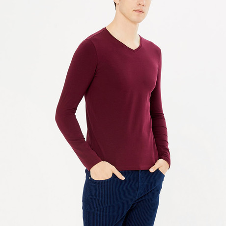 Jackson Pullover // Burgundy (S)