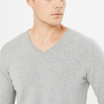 Stockton Sweater // Gray Melange (L)