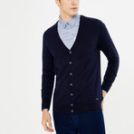 Filbert Cardigan // Navy (2XL)