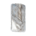 Limited Edition Faux Fur Throw // Fox (Arctic)