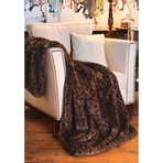 Couture Faux Fur Throw // Panther