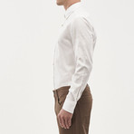 Button Down Shirt // White (M)