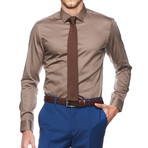 Button Down Shirt // Mink (S)