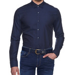 Button Down Shirt II // Navy (L)