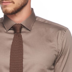 Button Down Shirt // Mink (S)