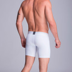 Microfiber F.E. Long Boxer // White (XL)