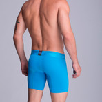 Microfiber F.E. Long Boxer // Turquoise (M)