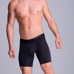 F.E. Long Mesh Boxer // Black (L)