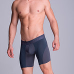 F.E. Long Mesh Boxer // Grey (XL)