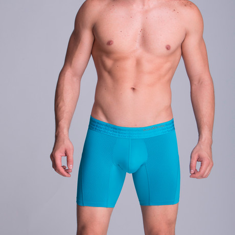 F.E. Long Mesh Boxer // Sky Blue (XS)