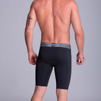Extra Long Athletic Boxers // Black (XS)