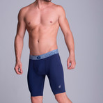 Extra Long Athletic Boxers // Dark Blue (L)