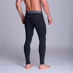 Long Athletic Pants // Black (L)
