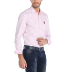 Putt Shirt // White/Pink (L)