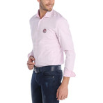 Putt Shirt // White/Pink (XL)