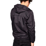 Classic // Full Zip Packable Jacket // Black (M)