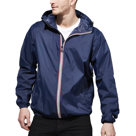 Classic // Full Zip Packable Jacket // Navy (XS)