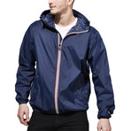 Classic // Full Zip Packable Jacket // Navy (M)