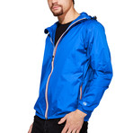 Classic // Full Zip Packable Jacket // Royal Blue (M)