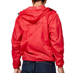 Classic // Full Zip Packable Jacket // Red (XL)